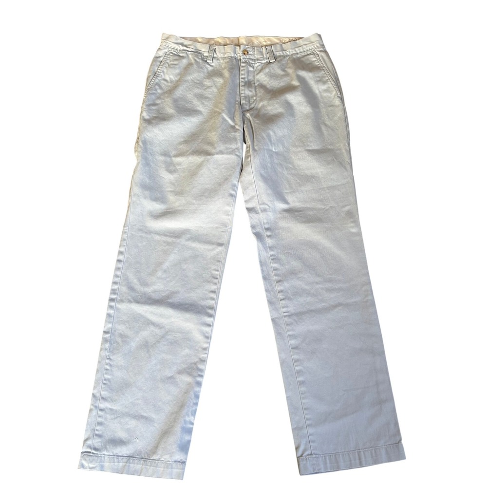 Polo Ralph Lauren Classic Fit Chinos Mens‎ 34/32 Light Blue Cotton Straight Leg